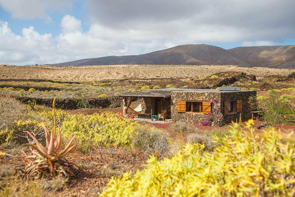 Villa Hubara Retreat Charco del Palo Exterior foto